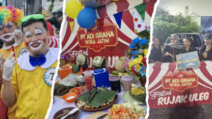 PT Adi Graha Wira Jatim Raih Penghargaan Penyajian Terbaik di Festival Rujak Uleg 2025