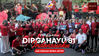 Semarak Kemerdekaan, PT Adi Graha Wira Jatim Gelar Beragam Lomba Agustusan